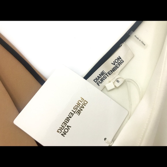 NWT Diane Von Furstenberg One Shoulder Short Dress - Picture 5 of 11